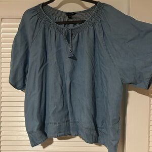 Chambray Women's Top